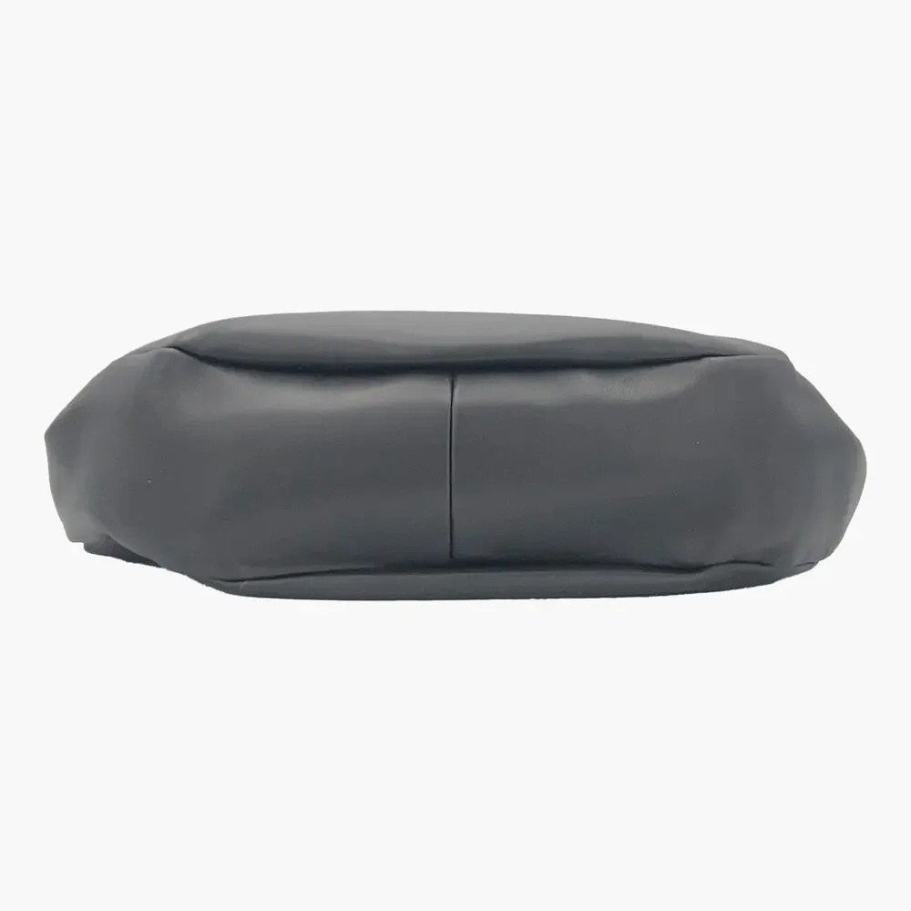 JULES KAE Zola Vegan Leather Hobo Bag (Black)